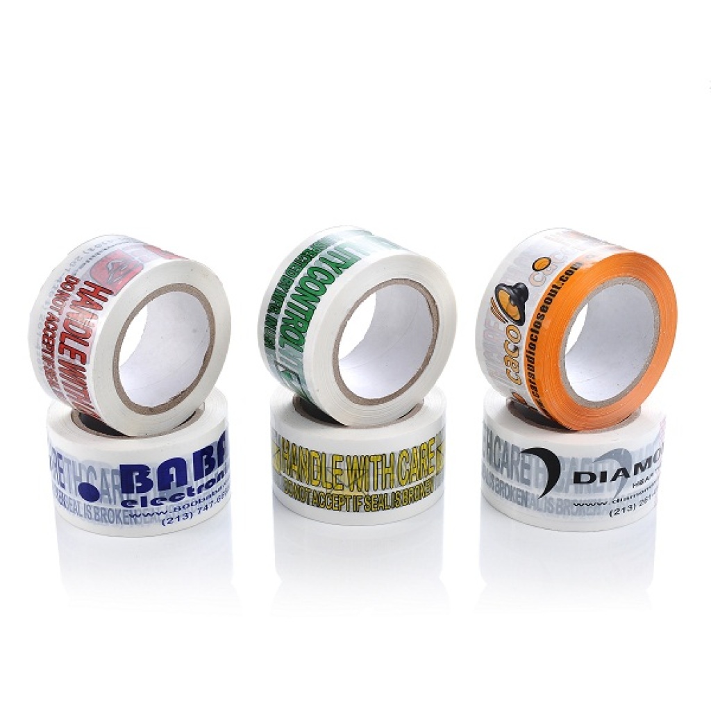 Milky White Printed Packing Tape